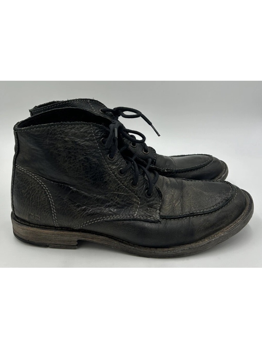 Bed Stu Curtis II Moc Toe Lace Up Chukka Leather Boots Men's 9 US